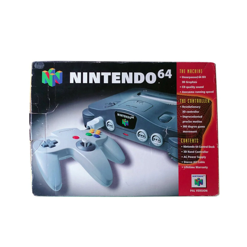 (Pre-Owned) Nintendo 64 Video Game Console - Black - ريترو